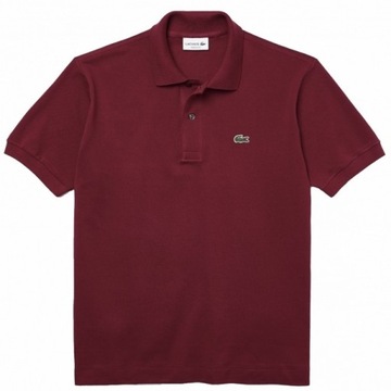 Lacoste slim fit koszulka polo męska bordowa 2XL