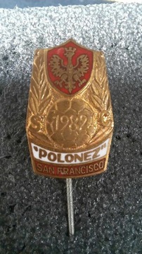 Polonez San Francisco odznaka