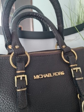 Torebka Michael Kors kuferek brązowa do ręki 