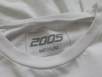 Koszulka 2005, rozmiar M, nowa bez metki