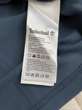 Koszulka polo Timberland (kolor morski) rozm. XL.