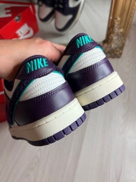 43 Nike Dunk low Chenille Swosh Grand Purple