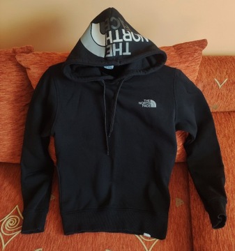 Czarna bluza z kapturem The North Face, XS