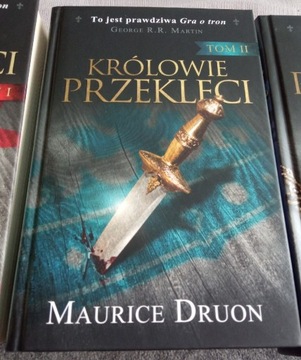 Maurice Druon Królowie przeklęci 3 tomy Nowe!!!