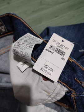 Nowe spodnie jeansowe Abercrombie & Fitch 24/33 