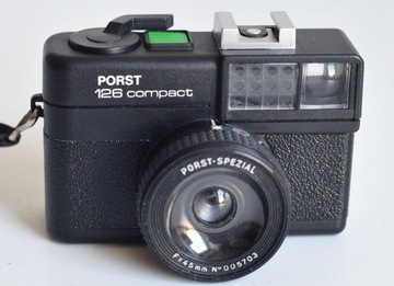 Porst 126 compact analogowy mały aparat kompaktowy