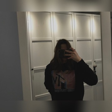 Bluza MTV crewneck sweatshirt oversize black