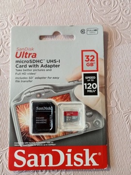 Karta pamięci SANDISK 32GB Ultra SDHC