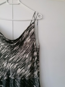 Massimo Dutti sukienka maxi długa ramiączka letnia