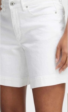nowe białe damskie krótkie spodenki shorty  M 40