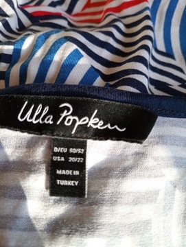 Bluzka, t-shirt ULLA 50/52, krótki rękaw, kolorowa