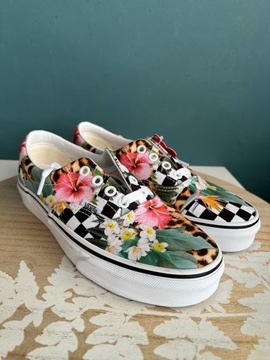 Buty Vans Era Tropical Animal Check/True White 36