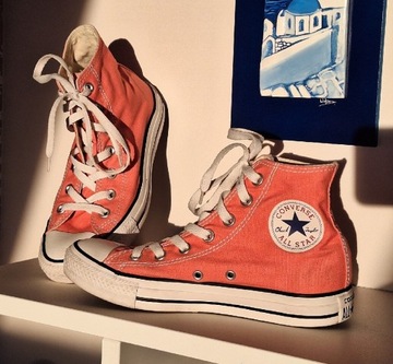 Trampki Converse koralowe rozmiar 38