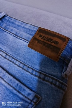 Pull&Bear spodnie męskie super skinny  W31 L32