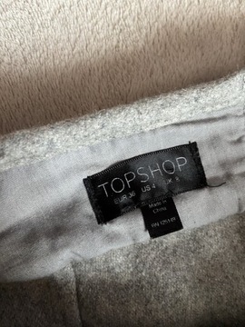 Szara spódniczka Topshop rozmiar S/36