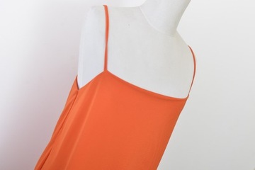 sukienka pomarańczowa COS na ramiączkach S
