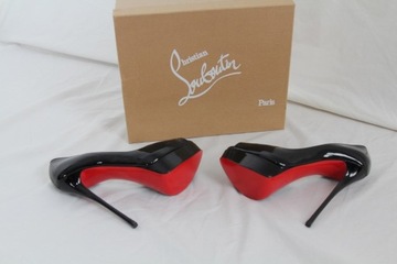 Louboutin Christian czarne Buty,Szpilki ,150 obcas