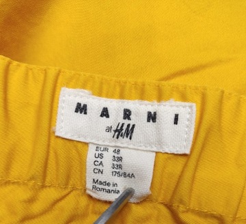 Marni x H&M bawełniane szorty bermudy na lato