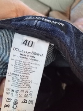Spodnie damskie Dolce and Gabbana rozmiar 40 
