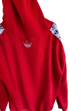 Adidas Originals hoodie z lampasami, rozmiar L