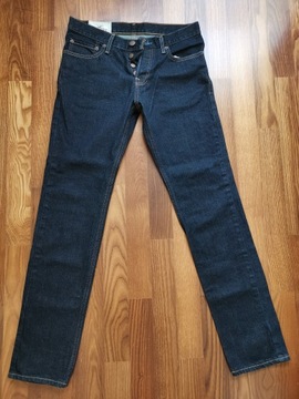 Hollister Co. jak NOWE Jeansy skinny 30x32