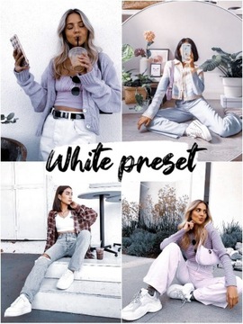 White preset - lightroom