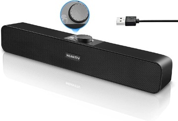 Soundbar do komputera HEANTTV USB / Bluetooth