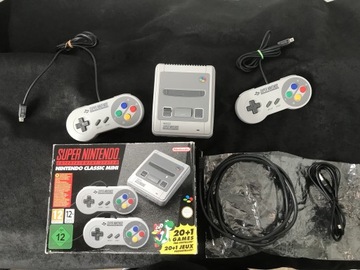 Super nintendo mini + gry 