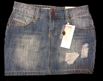 NOWA MINI SPÓDNICZKA SPÓDNICA JEANS NEW YORKER 34