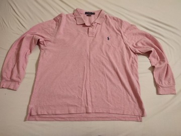 Longsleev Polo Ralph Lauren XXL rożowa tanio !!!