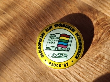 Odznaka Zlot Spółdzielni Uczniowskich Płock 87