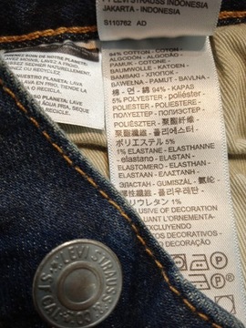 LEVIS 501 Premium Nowe spodnie jeansy 34/32 