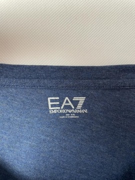 T-shirt Emporio Armani EA7 XXL granatowy