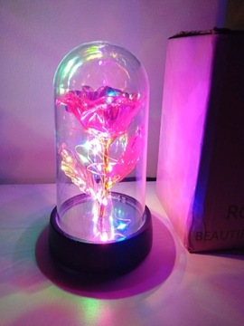 Świecąca róża LED 