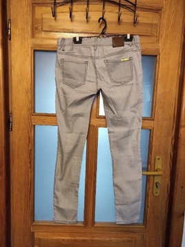 Spodnie jeansy szare pastel Armani Exchange 36 S