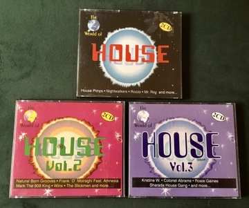The World of HOUSE Vol.1, Vol.2, Vol.3.