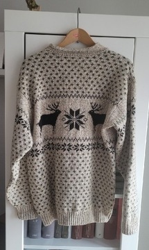 Sweter męski wełniany London  Fog M - nowy 