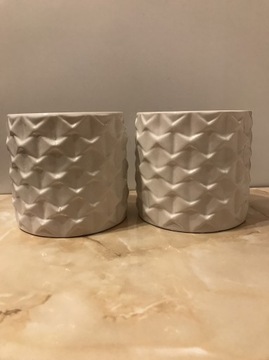 Doniczka ceramiczna Polnix biały kolor