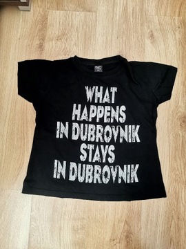 Koszulka T-shirt Bluzka napis Dubrovnik Chorwacja