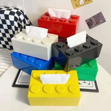 Pudełko Na Chusteczki Klocek Lego Tissue Box