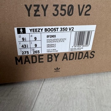 adidas Yeezy Boost 350 V2 Static EF2905 [43 1/3]