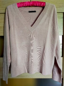 Sweter w kolorze brudnego różu, MOHITO