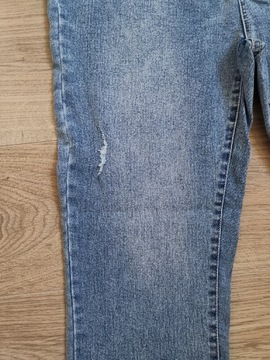 Spodnie damskie jeans dżins Vero Moda slim kick flare niebieskie nowe 32