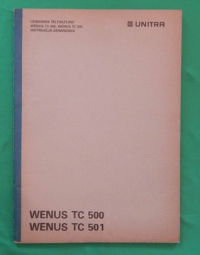 Instrukcja serwisowa Wenus TC 500 , TC 501