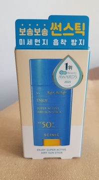 Scinic,Przeciwsłoneczny w Sztyfcie,SPF50+Korea,15g