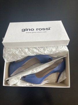 Szpilki Gino Rossi niebieskie
