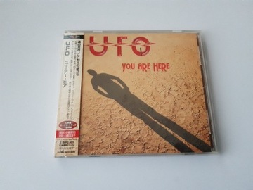 UFO - YOU ARE HERE CD Japan z OBI Wyd. 2004 r.