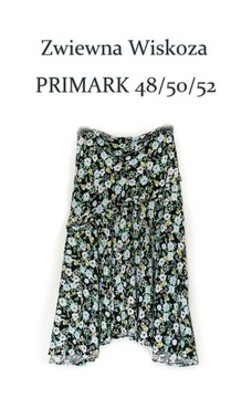 PRIMARK__Cudna Delikatna Spódnica Klosz__48/50/52