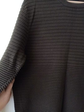 Sweter H&M w strukturalny splot rozmiar M