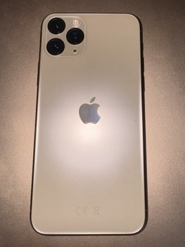 Korpus iPhone 11 Pro obudowa plecy Gold Złoty